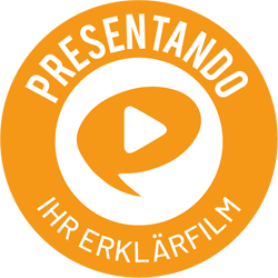 Logo der Firma Presentando - Ihr Erklärfilm, Christian Dürr