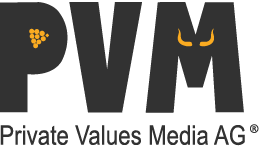 Logo der Firma PVM Private Values Media AG