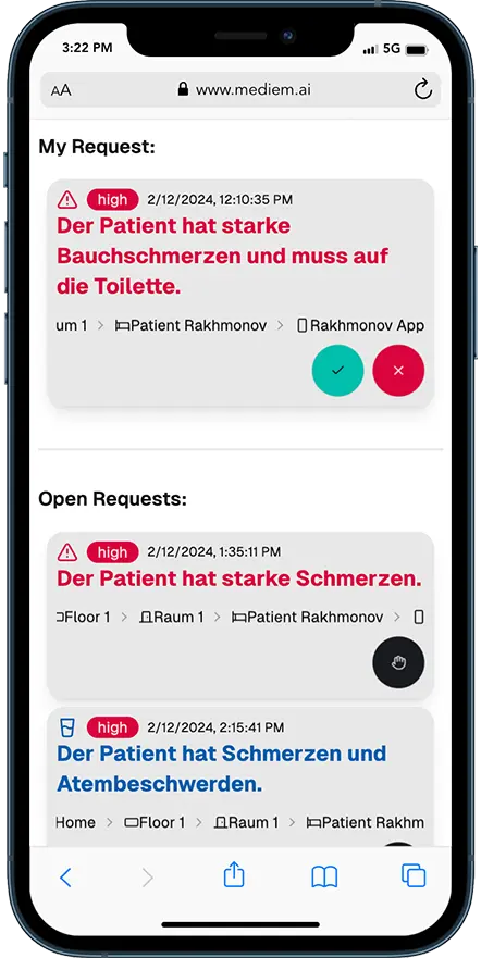 Logo der Firma MediEm