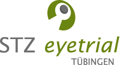 Logo der Firma STZ eyetrial am Department für Augenheilkunde SU-0799