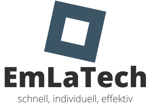 Logo der Firma EmLaTech Patrick Pasch Einzelunternehmen