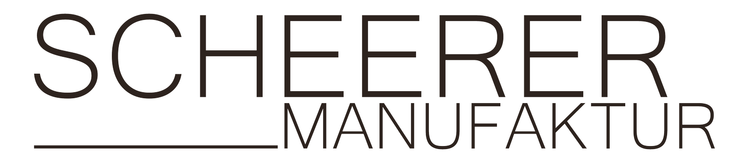 Logo der Firma Scheerer Manufaktur (Mario Scheerer)