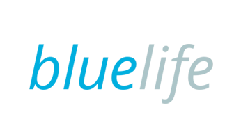 Logo der Firma Bluelife GmbH