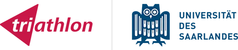 Logo der Firma Universität des Saarlandes Triathlon