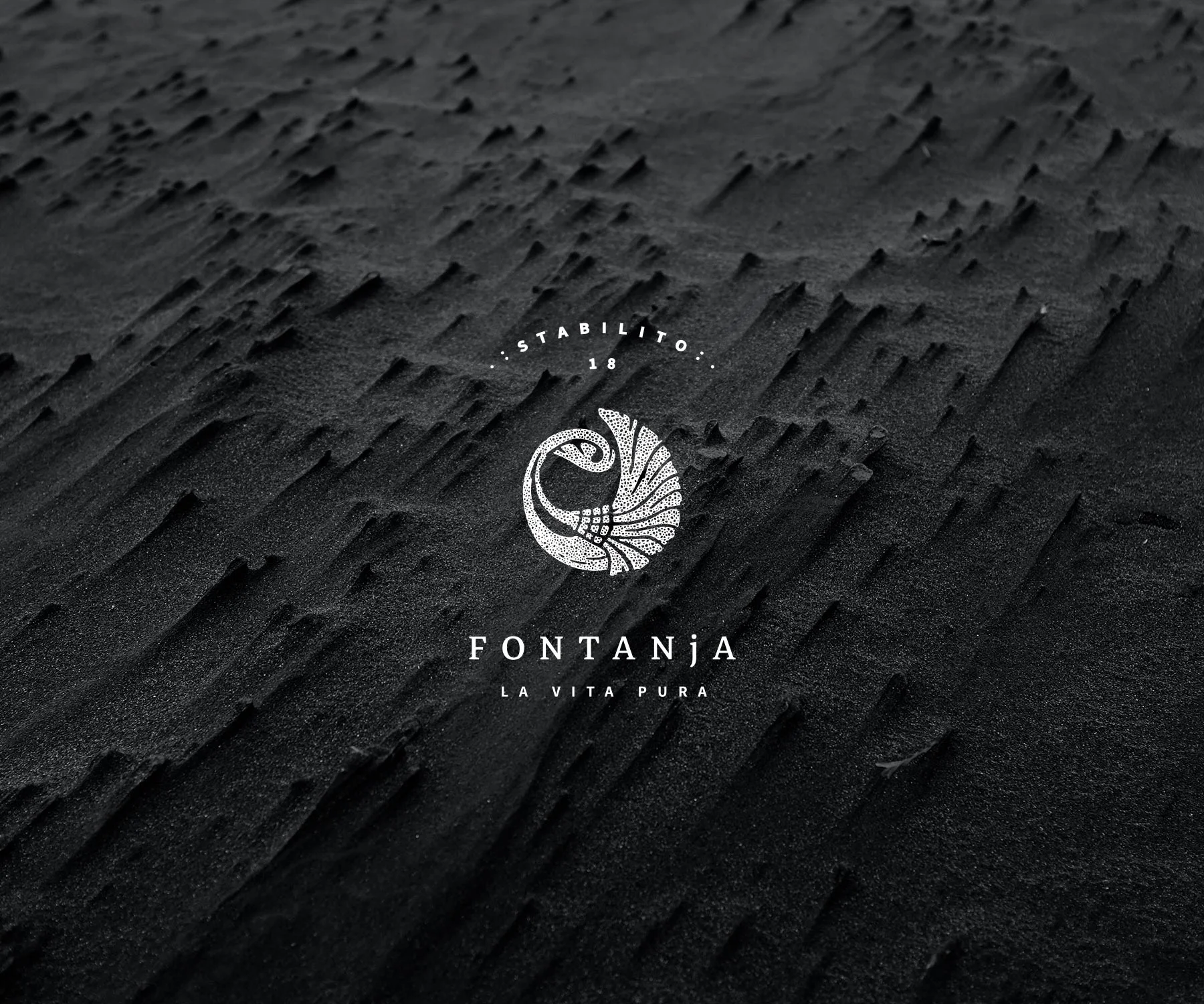 Logo der Firma F O N T A N j A : la vita pura by Anja Riehr
