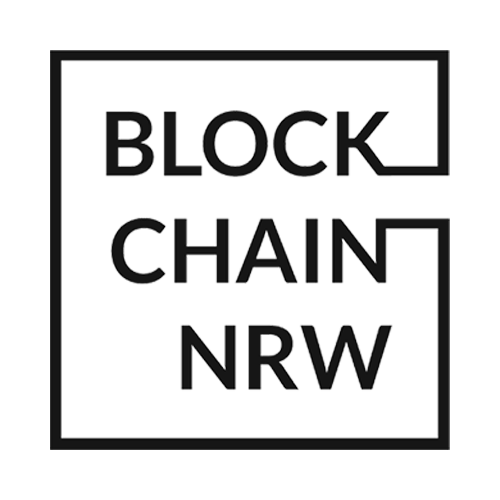 Logo der Firma blockchain.nrw