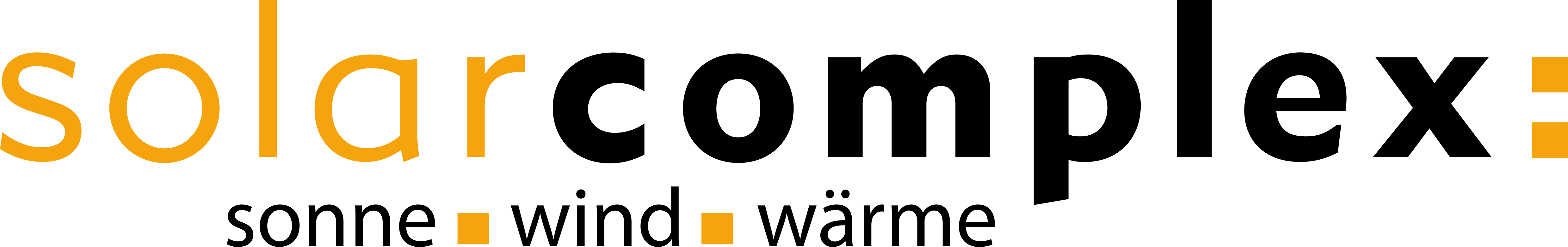 Logo der Firma solarcomplex AG