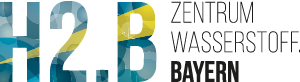 Logo der Firma Zentrum Wasserstoff.Bayern (H2.B)