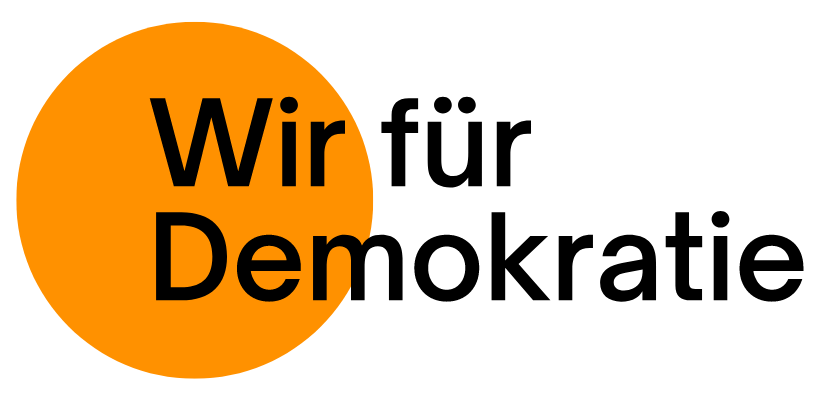 Logo der Firma Wir für Demokratie e.V.