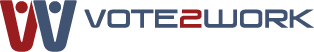 Logo der Firma Vote2Work