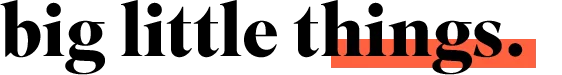 Logo der Firma big little things GmbH