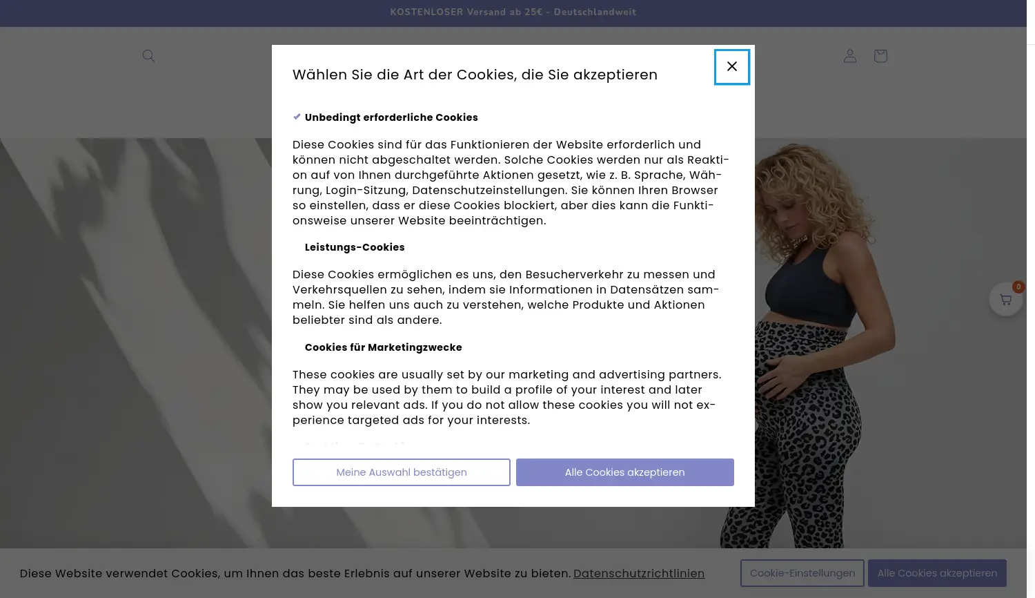 Website der Firma Womatics