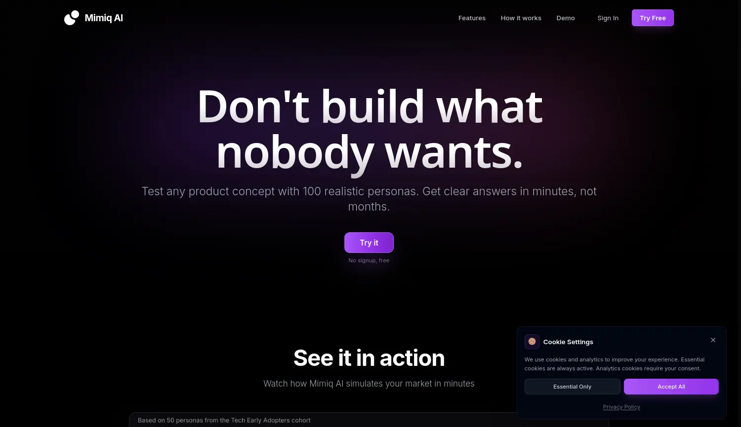 Website der Firma Victor Gulchenko