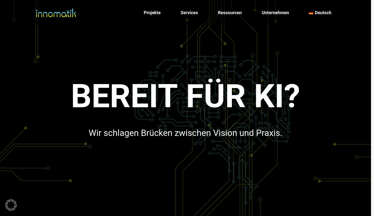 Website der Firma Innomatik AG