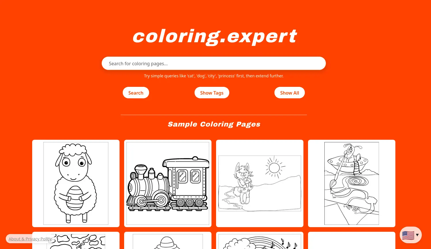 Website der Firma Coloring Expert