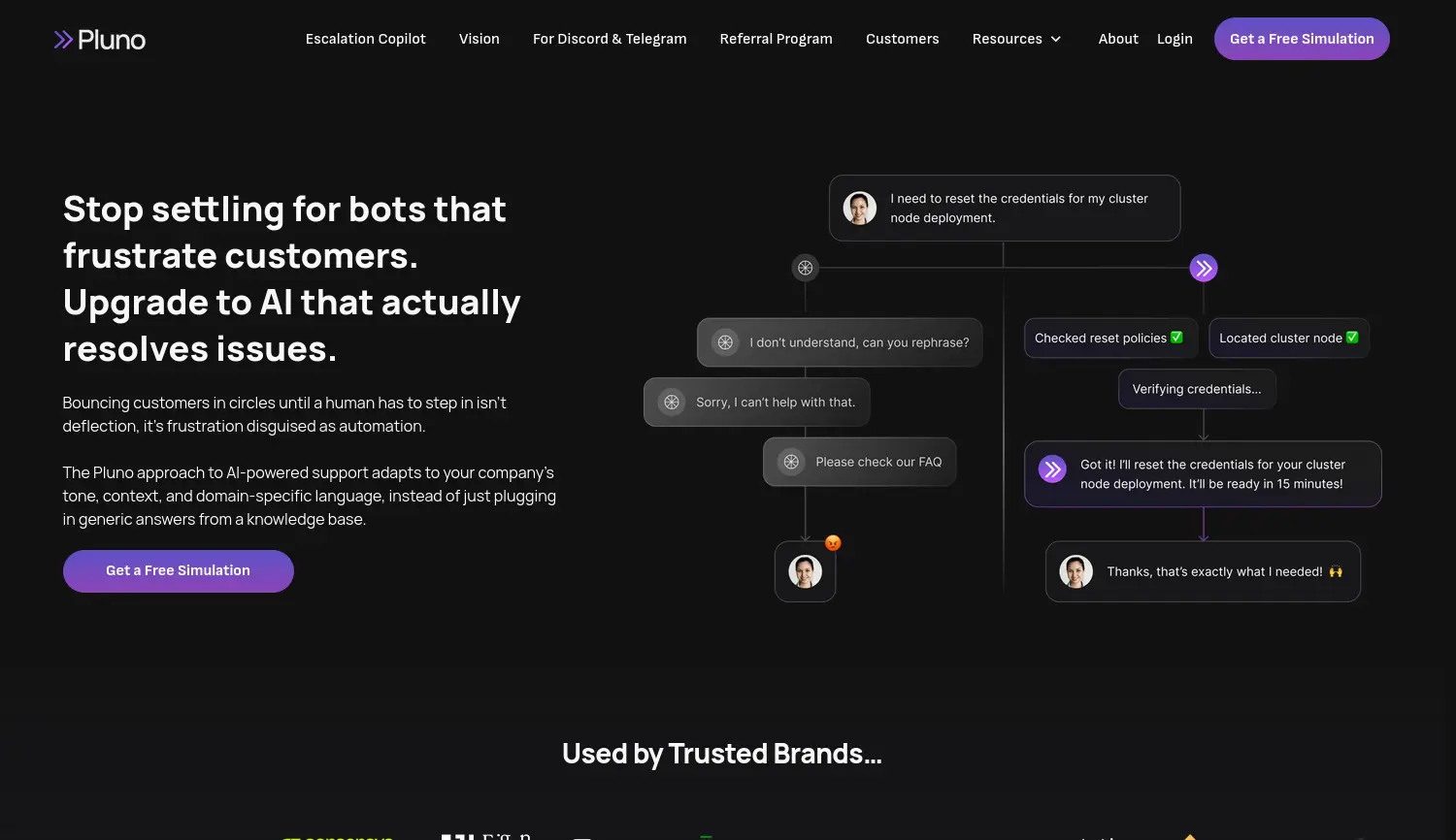 Website der Firma Unbrained GmbH