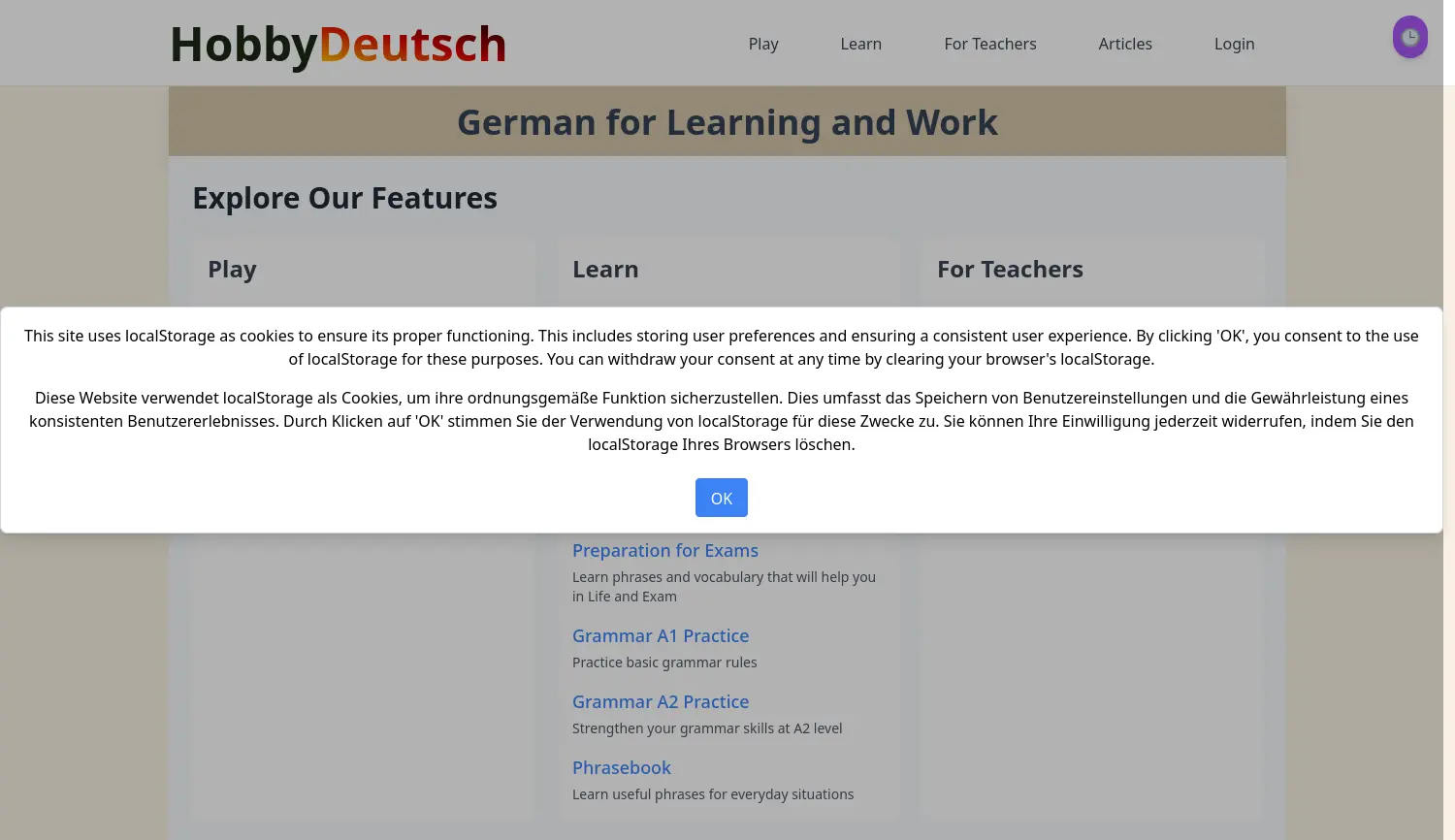 Website der Firma Wellreal