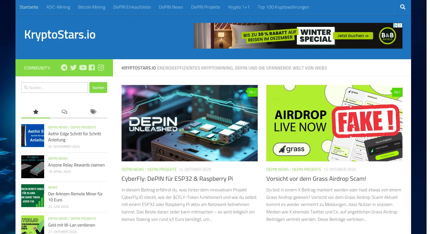 Website der Firma Maik Sittig