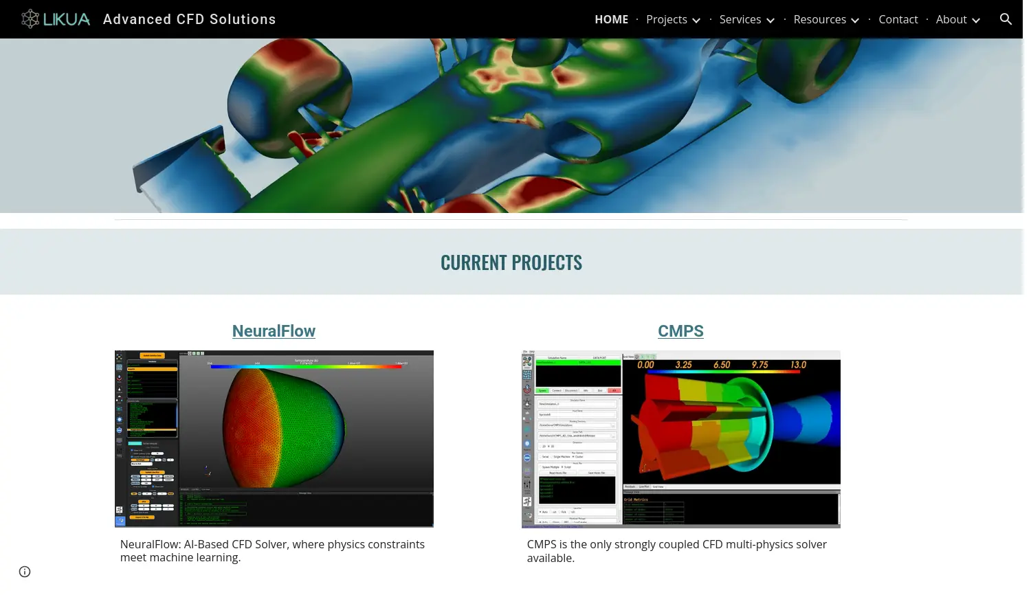 Website der Firma LIKUA UG