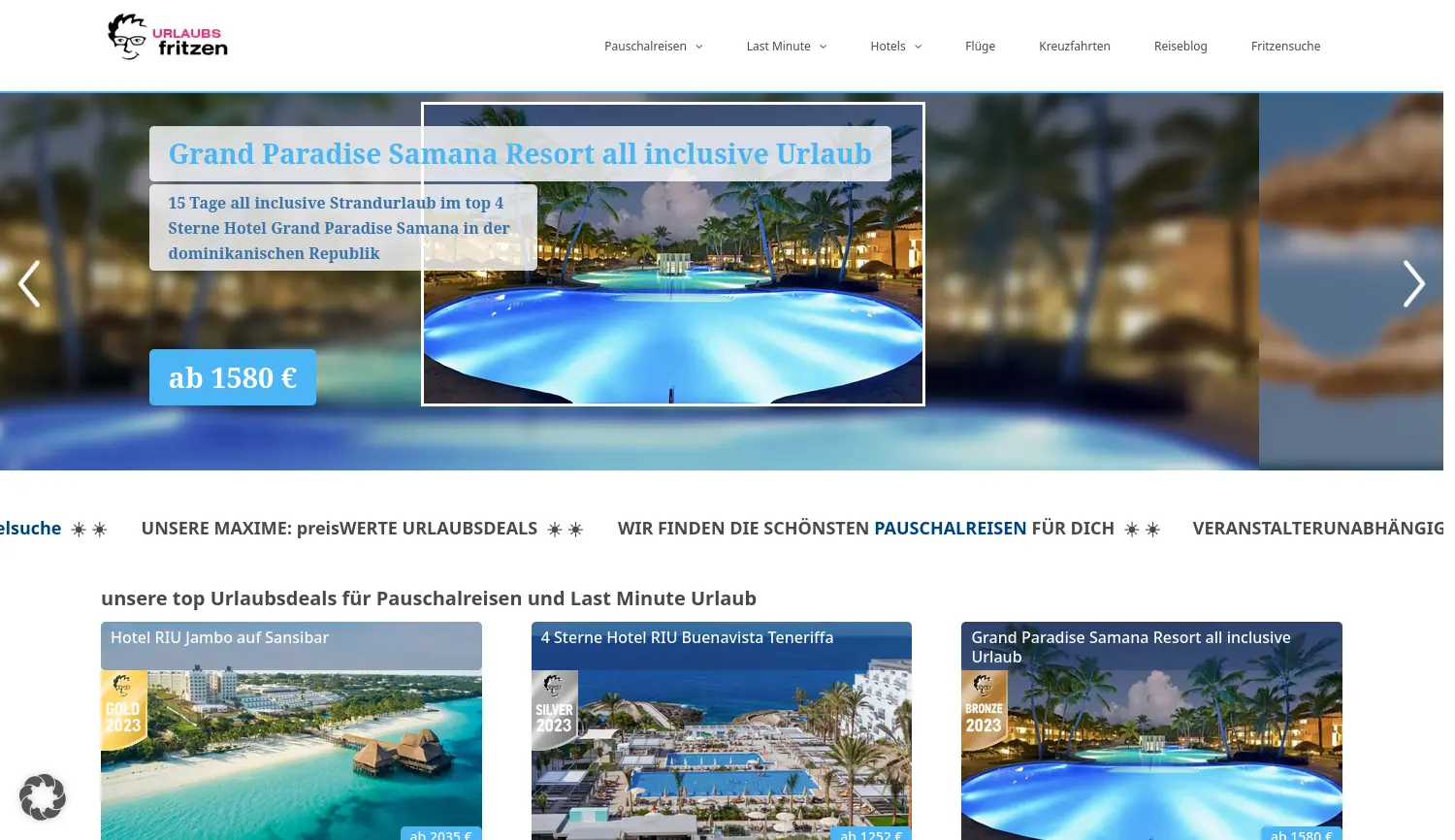 Website der Firma Riemer und Kraft GbR