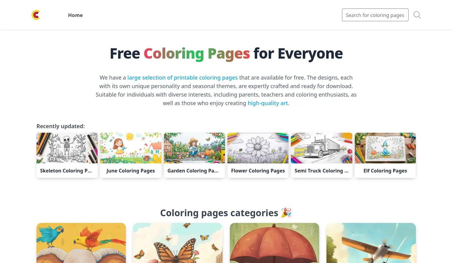 Website der Firma Colorango