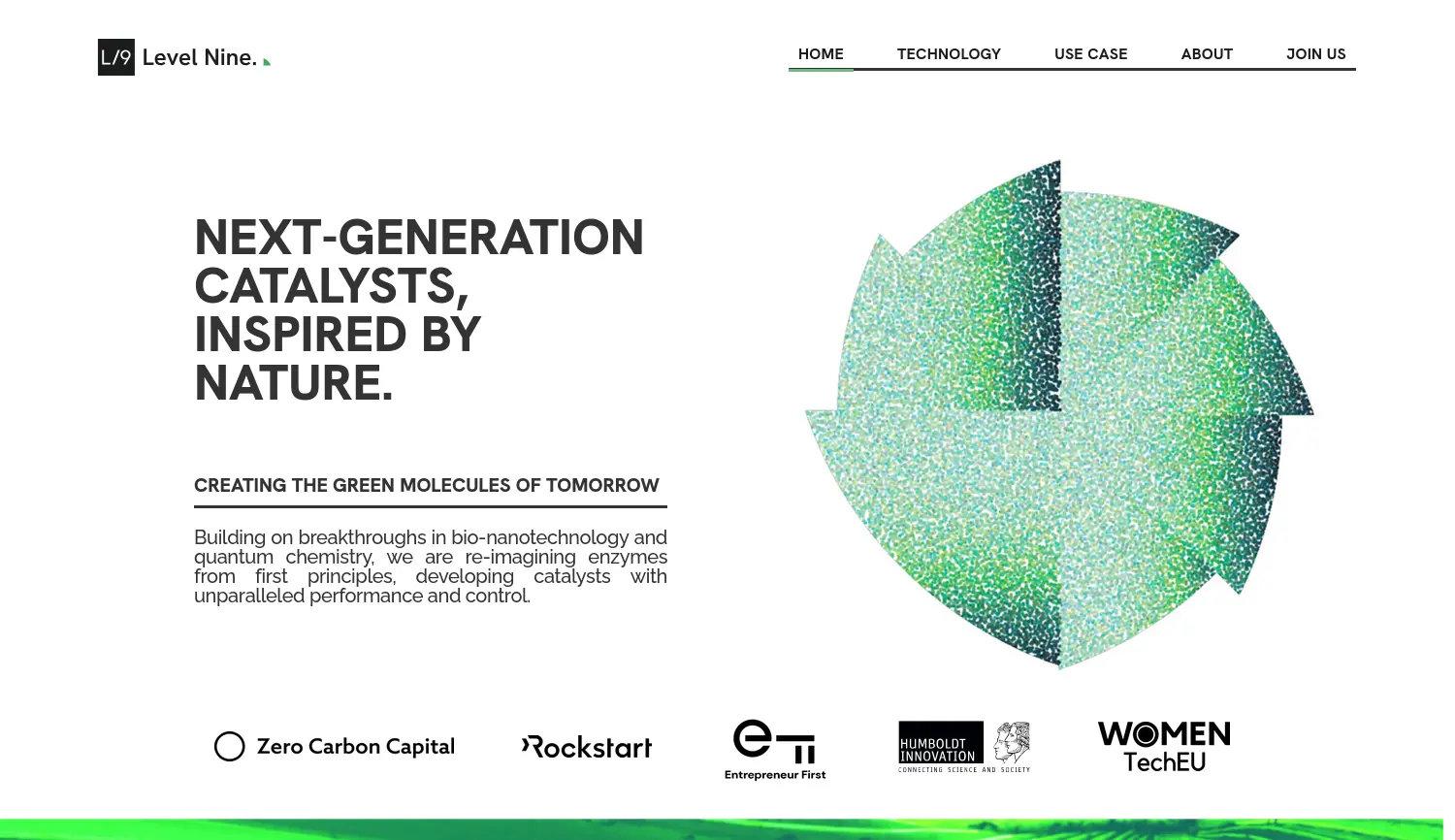 Website der Firma Level Nine Labs UG