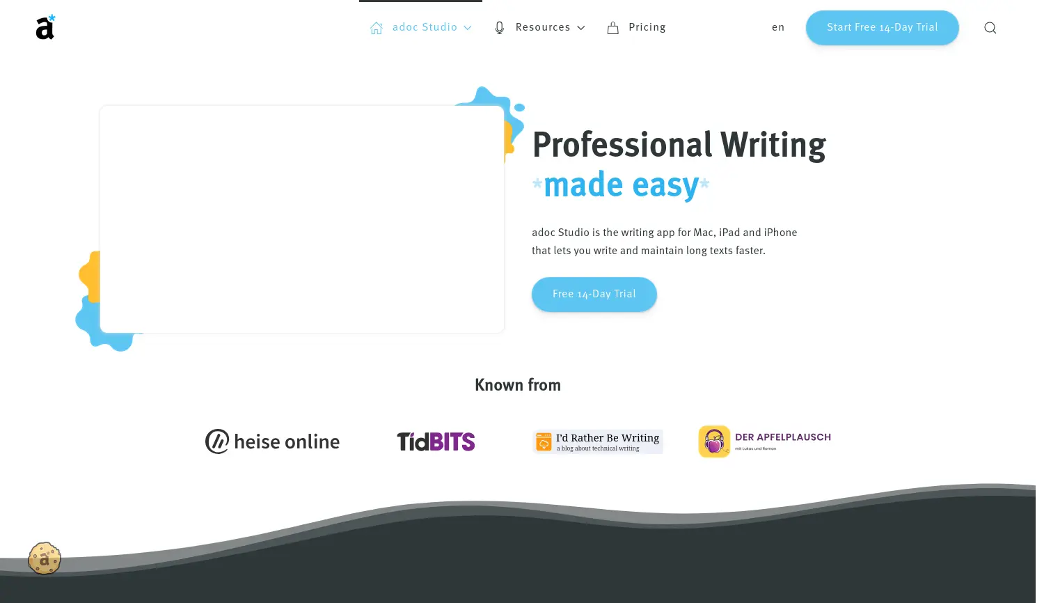 Website der Firma ProjectWizards GmbH