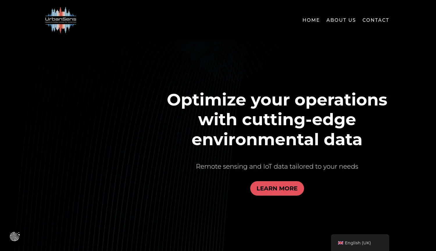 Website der Firma UrbanSens