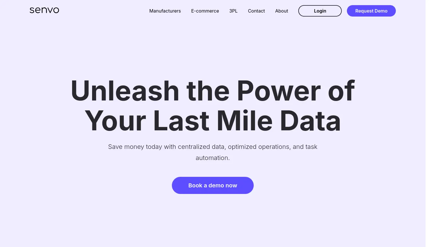 Website der Firma Senvo GmbH