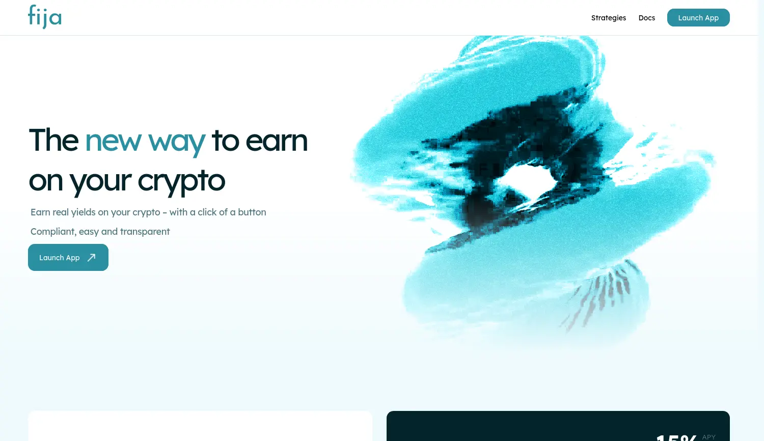 Website der Firma fija Finance GmbH