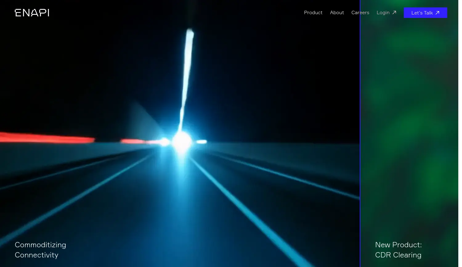 Website der Firma ENAPI GmbH