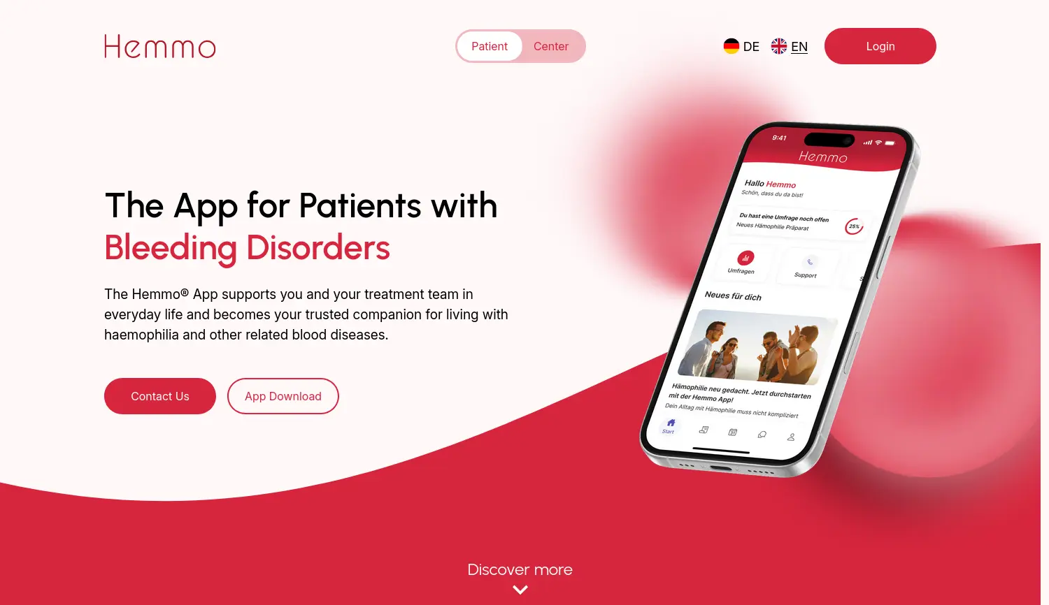 Website der Firma Hemmo