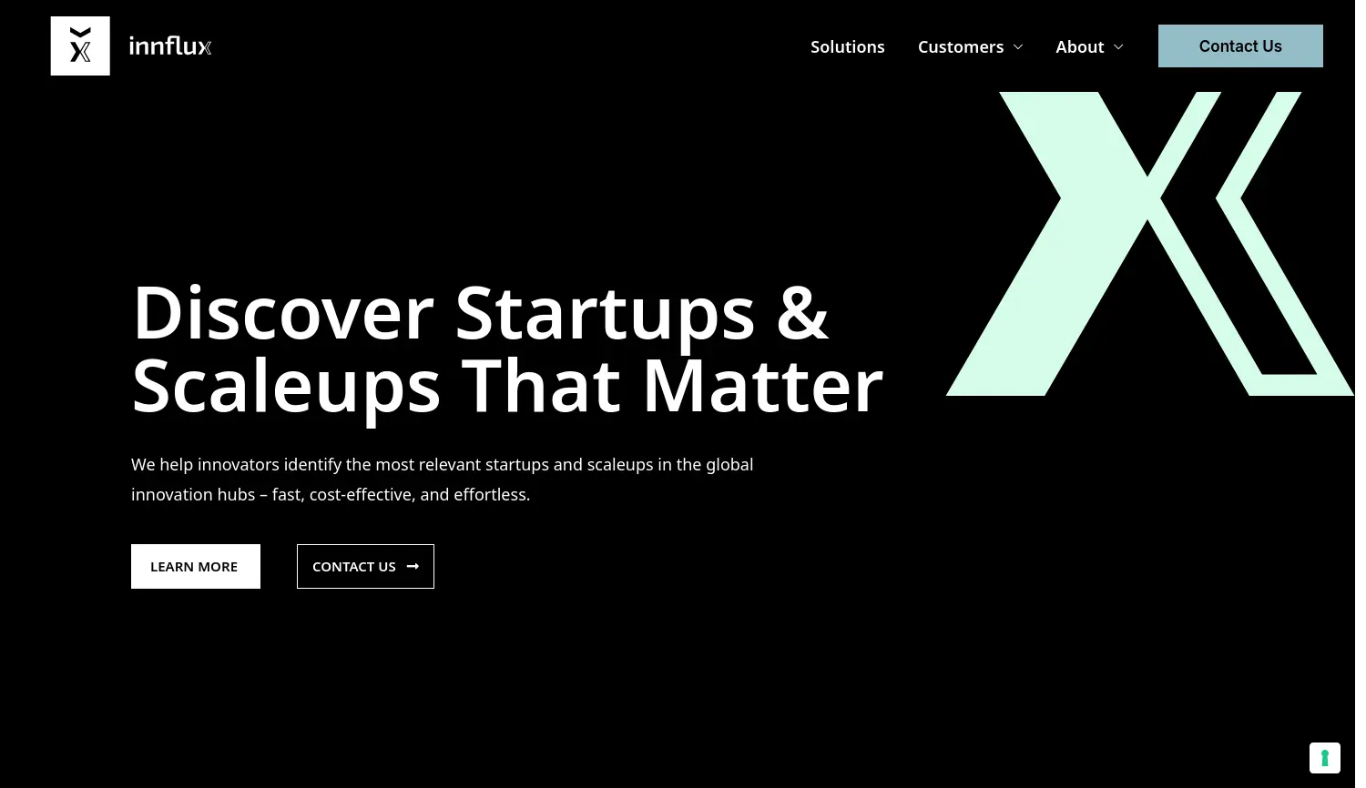 Website der Firma innflux – Johannes Thiemeier