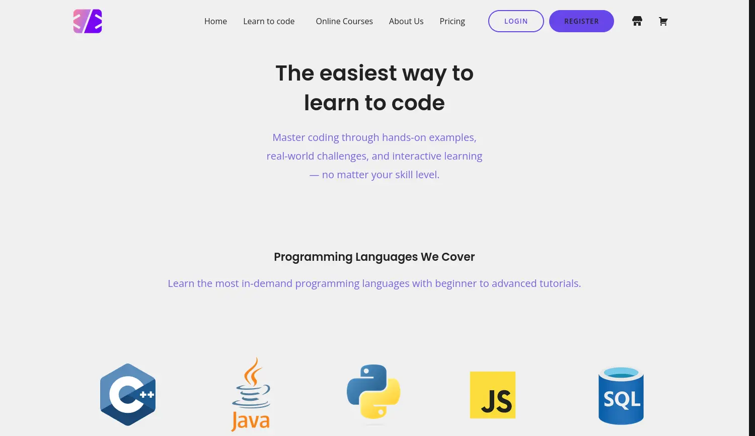 Website der Firma Codevisionz