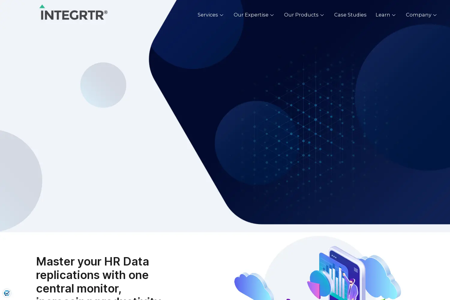 Website der Firma Cloud Titans GmbH
