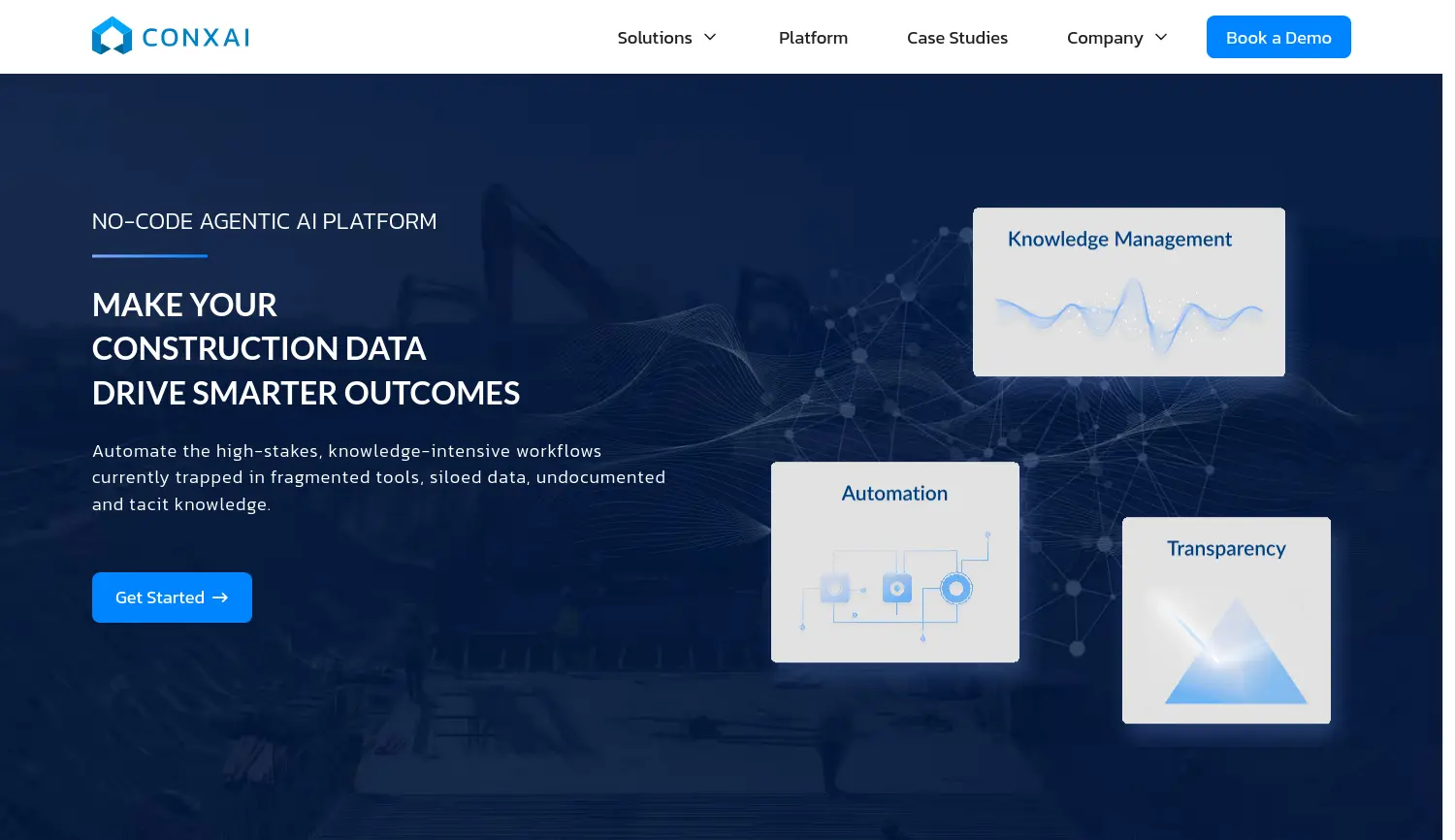 Website der Firma CONXAI