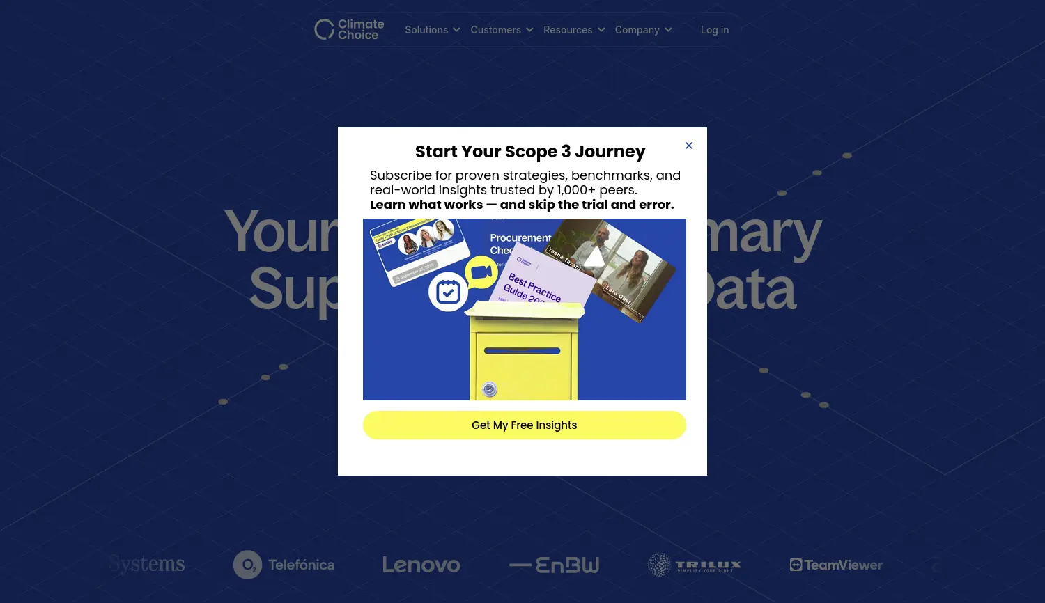 Website der Firma ClimateChoice