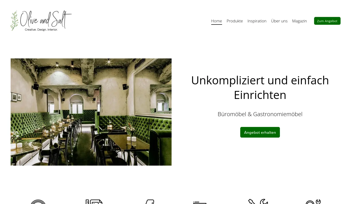 Website der Firma My Next Space GmbH