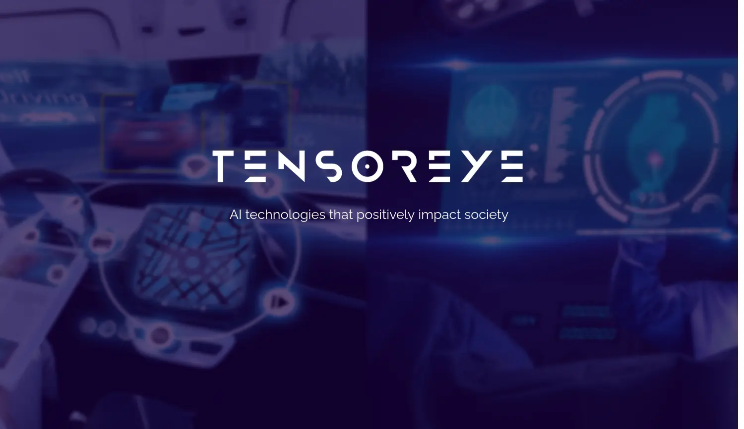 Website der Firma Tensoreye GmBH