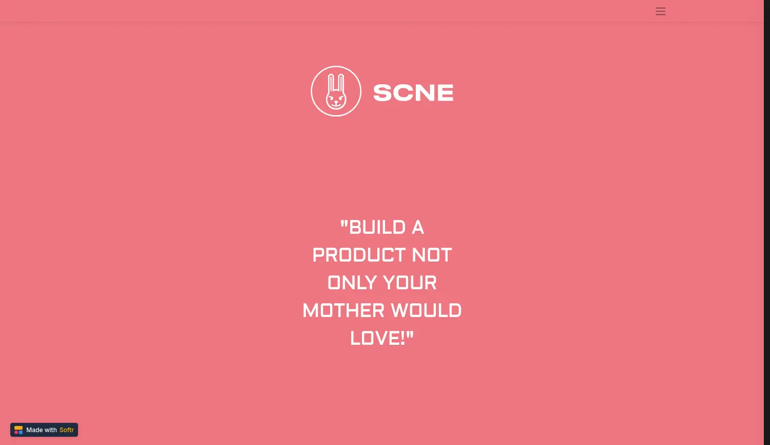 Website der Firma SCNE UG haftungsbeschränkt