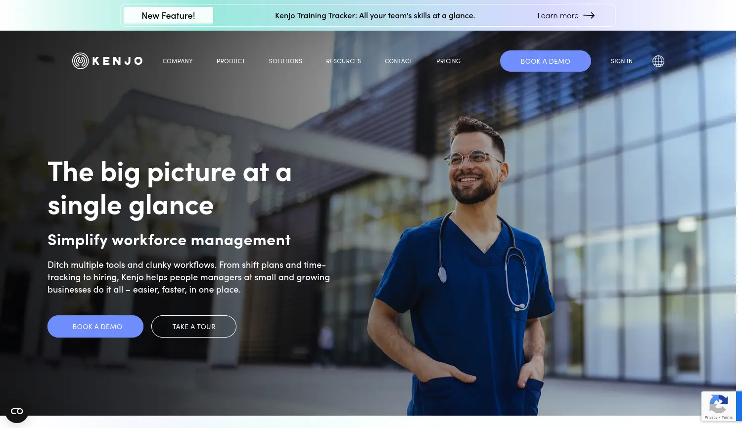 Website der Firma Kenjo