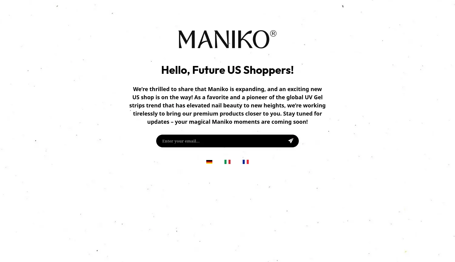 Website der Firma Maniko