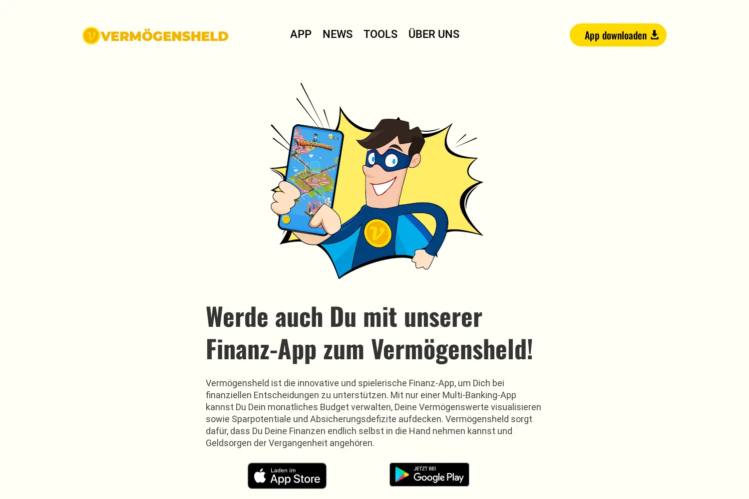 Website der Firma consdev GmbH