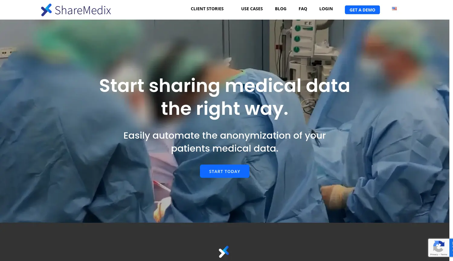Website der Firma theBlue.ai GmbH
