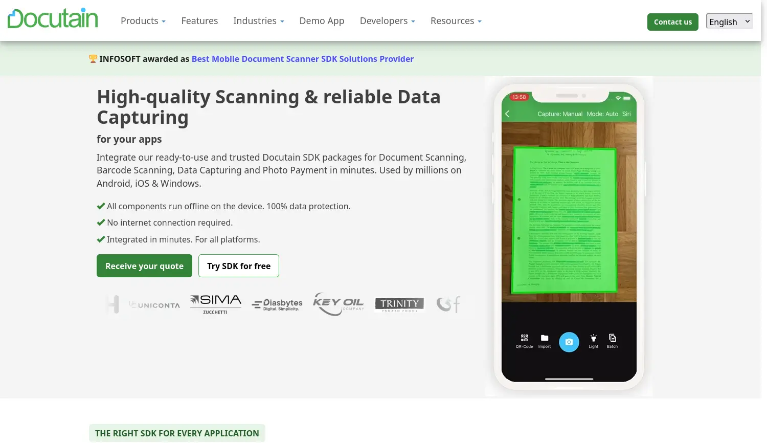 Website der Firma INFOSOFT Informations- und Dokumentationssysteme GmbH