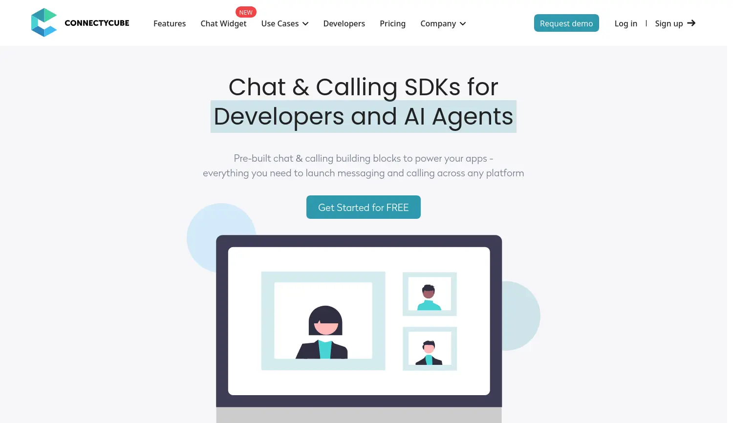 Website der Firma ConnectyCube