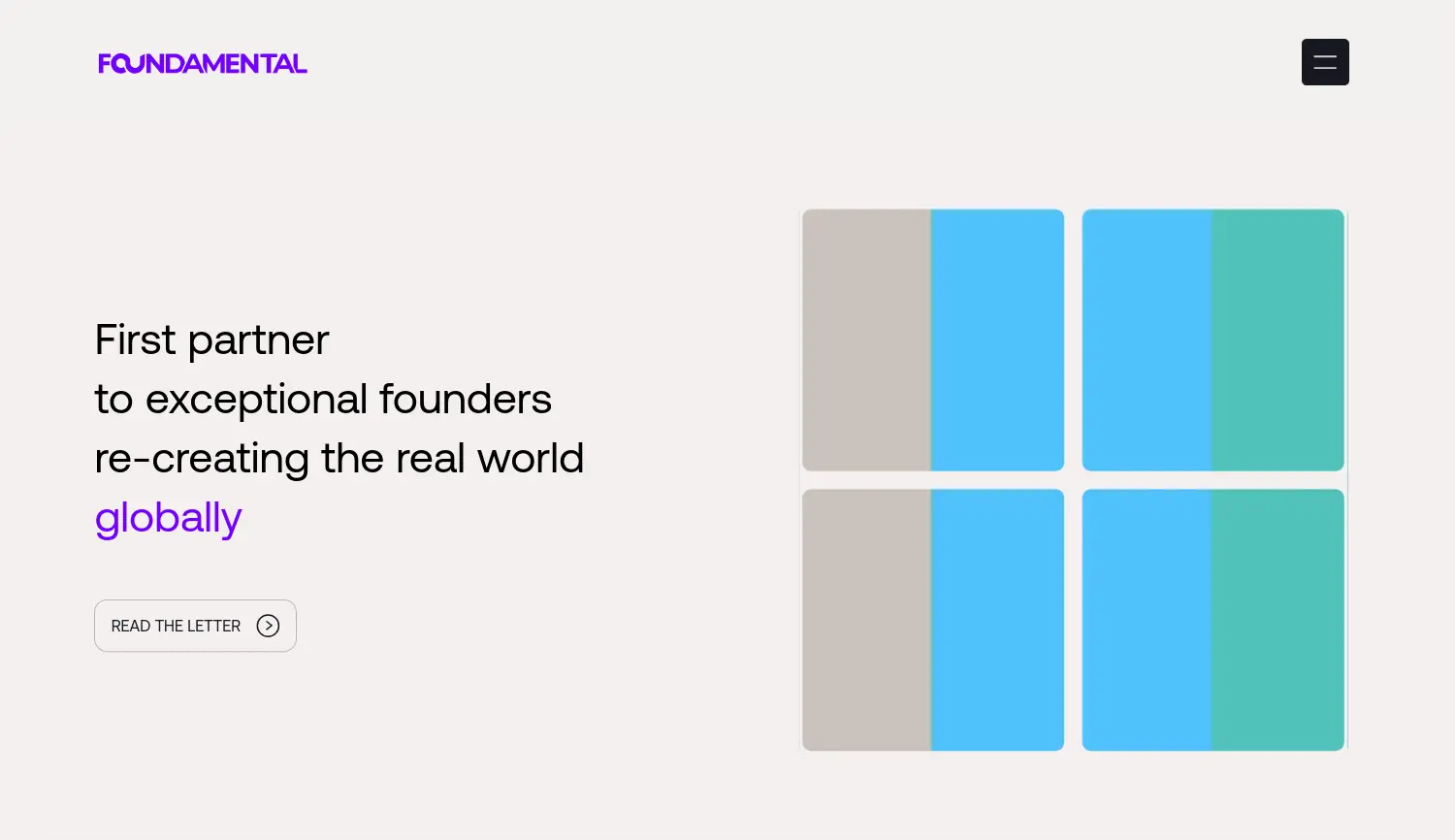 Website der Firma Foundamental
