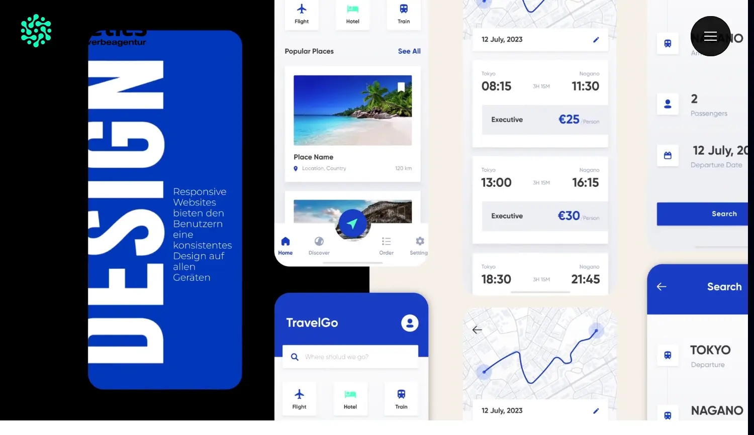 Website der Firma adletics Werbeagentur