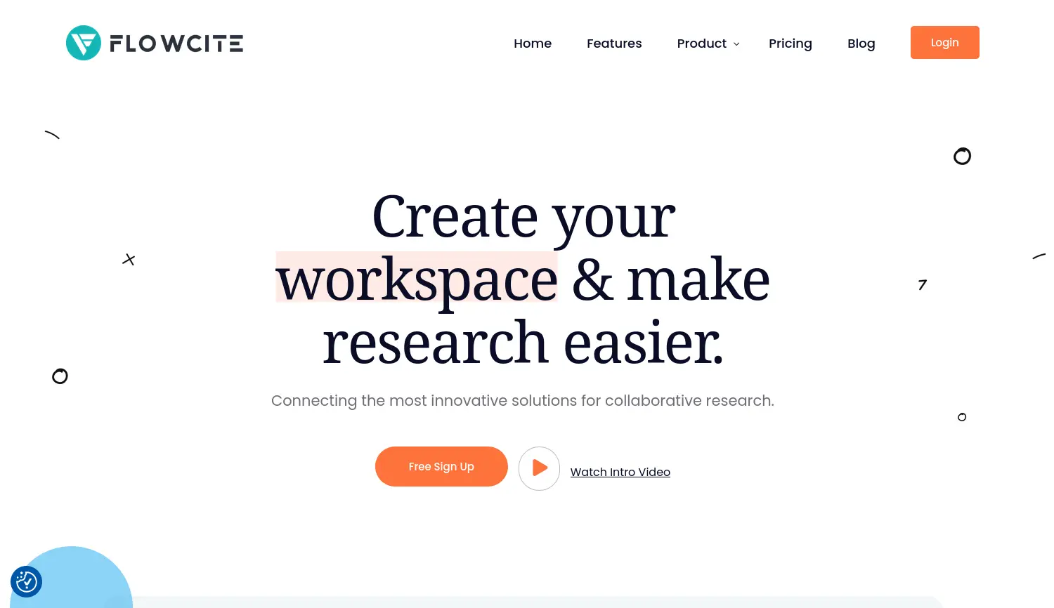 Website der Firma Flowcite