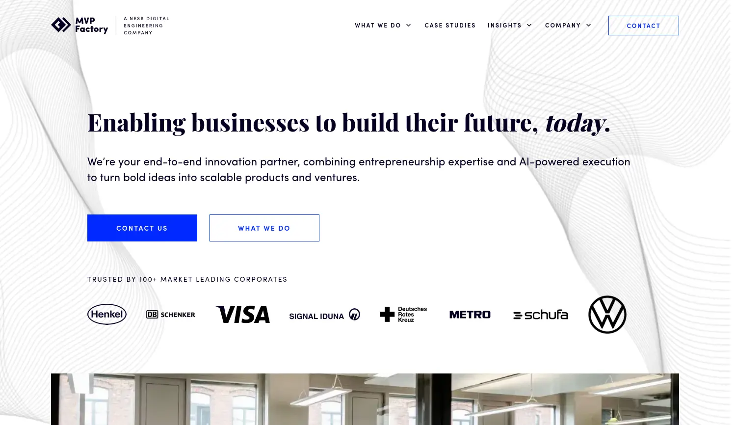 Website der Firma MVPF Technologies GmbH